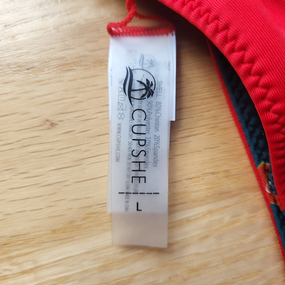 NWOT CupShe Reversible Bikini Bottoms - Picture 3 of 5